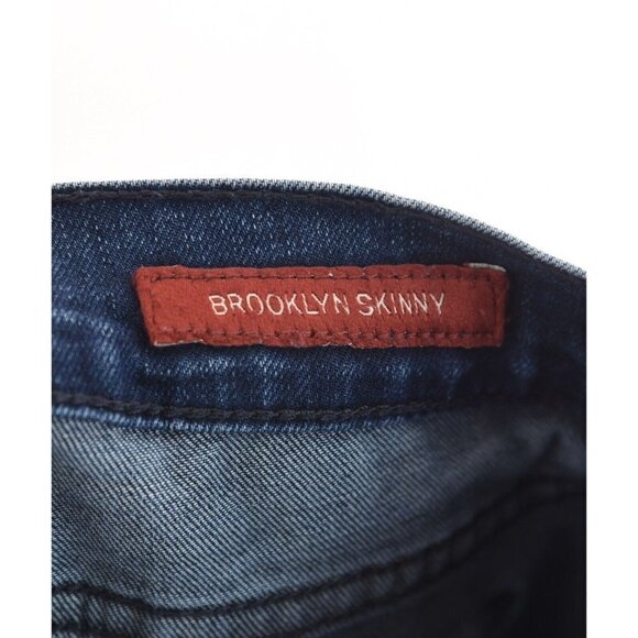 Lucky Brand Women's Brooklyn Skinny Ankle Jeans Denim Blue Whiskered Size 0/25 - Picture 6 of 6